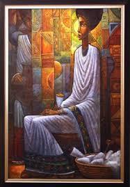 Ethiopian Art Black Art Painting Afrocentric Art African American Art