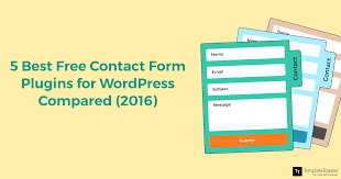 Contact form 1 is a modern and interactive contact form template with mail icons that move along with your cursor and other cool visual effects. 5 Best Wordpress Contact Form Plugins Pros Cons Templatetoaster Blog