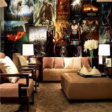 Optical illusions are the stars of the show when it comes to our 3d wallpaper range! Large Mural Bedroom Living Room Sofa Background Wall Fashion Hollywood Movie Super Hero Movie Poster Wallpaper Wallpaper Poster Wallpaper Stickwallpaper Kitchen Aliexpress