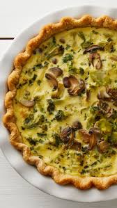 Looking For A Way To Sneak Veggies Into Dinner Look No Further Than This Broccoli Mushroom Qu Vegetable Quiche Recipes Mushroom Quiche Broccoli Quiche Recipes