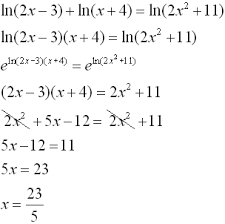 Solve the linear equation as you normally would. Logarithmic Equations Mathbitsnotebook A2 Ccss Math