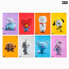 Terdapat lengkap 8 karakter yakni tata, cooky, mang, chimmy. Yuk Kenalan Dengan 8 Karakter Bt21 Yang Menggemaskan Ini