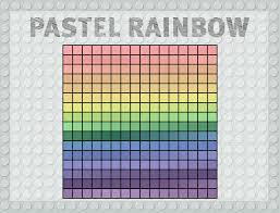 The pastel color tones color scheme palette has 5 colors which are thistle (#e0bbe4), lavender purple (#957dad), pastel violet (#d291bc), cotton candy (#fec8d8) and lumber (#ffdfd3). Pastel Rainbow By Arvin61r58 On Deviantart