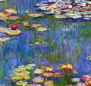 Claude Monet Poster Water Lilies Impressionist Art Posters Nature Prints  Landscape Painting Cool Wall Art Print Poster 24x36