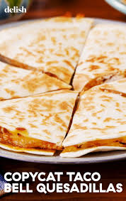 These Copycat Taco Bell Quesadillas Are Ridiculously Spot On Recipe Recipes Mexican Food Recipes Taco Bell Recipes
