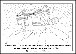 Each noah coloring page corresponds to a specific bible text and supports an important bible truth or lesson. Noah S Ark Colouring Pages Www Free For Kids Com