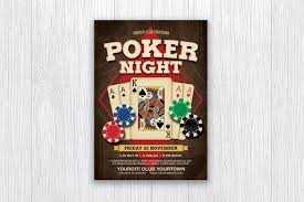 Flyer · trivia or game night · graphic design template · print layout design. 22 Free Poker Night Flyer Templates Download Graphic Cloud