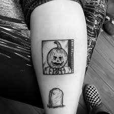 Phil Ryan On Instagram My Greased Up Head Went Into The Pumpkin No Problem Dwight K Schrute Assistant To The Tattoos For Guys Head Tattoos Tattoos