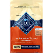 blue buffalo large breed dog food chicken and brown rice 24