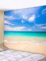 Add one image or add many for a photo collage. Beach Scene Print Tapestry Wall Hanging Decor Hanging Wall Decor Printed Tapestries Tapestry