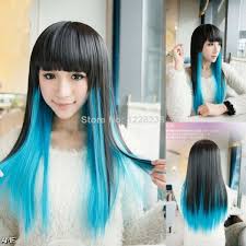 My friends convinced me to ask the salon if they could fix it, and they toned it to a gorgeous ash i picked up some of joico's blue shampoo and conditioner and given my hair a good soak in both of those things. Blue Hair Highlights Tumblr Shopping Guide We Are Number One Where To Buy Cute Clothes