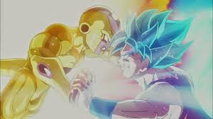 Dragon Ball Z Resurrection F Super Saiyan God Super Saiyan Goku Vs Golden Frieza Dragon Ball Super Manga Anime Dragon Ball Z