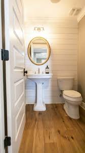 Shiplap Powder Room Bath Powder Room Decor Tiny Powder Rooms Powder Room Small
