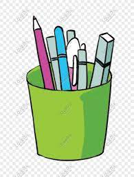 Alat tulis saat ini sudah mengalami perkembangan dan sudah banyak yang berbentuk mekanik dengan menggunakan bahan baku utamanya terbuat dari plastik sehingga alat tulis tersebut membentuk. Bekalan Pen Alat Tulis Meja Sekolah Industri Pendidikan Gambar Unduh Gratis Imej 611343008 Format Psd My Lovepik Com