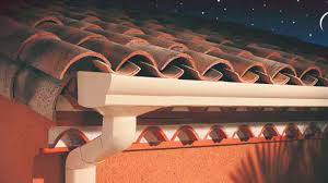 Ultra violet light from the sun damages the plastic. Pvc Roof Gutter Elite Nicoll Semicircular
