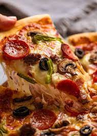 An Excellent No Yeast Pizza Dough Super Quick Recipe Homemade Pizza Recipes Easy Homemade Pizza