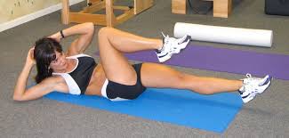 Working across the body with a crunch motion alternate the sides for the prescribed time or reps. Elbow To Knee Oblique Crunches Abs Exercise Guide
