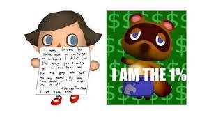 What Animal Crossing Can Teach Us About The Anger Of Occupy Wall Street Animal Crossing Nerd Love Tom Nook