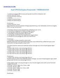 Contoh soal ujian cpns tes pengetahuan umum untuk. Soal Cpns Kebijakan Pemerintah