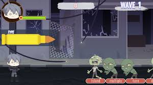 Zombie typing is a game about typing word to kill zombie, don't let the zombies near you, they will attack and kill you! Zombie Typing Game Cool Fun Speed Keyboard Typing Game For Kids Adults