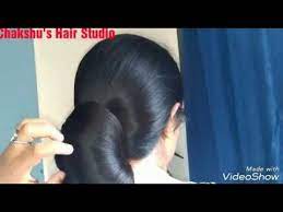 Anything goes as long as it is related to bundrops. Chakshu S Hair Studio Long Hair Bun Best Long Hair Bun Drop Long Hair Bu Bun Hairstyles For Long Hair Long Hair Styles Bun Hairstyles