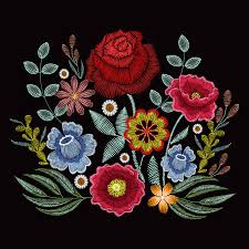 Diy embroidered clothing ❉ hellooo and welcome back to my channel, hooligans! Embroidery Flower Stock Photos And Images 123rf