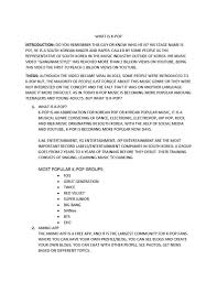 K Pop Groups Introductions In Essays