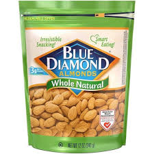 Blue diamond natural oven roasted almonds dark chocolate at walgreens. Blue Diamond Almonds Whole Natural 12oz Target