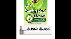 Howard natural stainless steel cleaner & polish easily cleans food grime, oily fingerprints and even kitchen grease. Howard Stainless Steel Cleaner Youtube