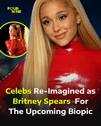 An AI artists has re-imagined some familiar faces as Britney Spears to see  what we could expect ahead of the upcoming biopic about the mega star! 🤩  Im here for Sabrina tbh