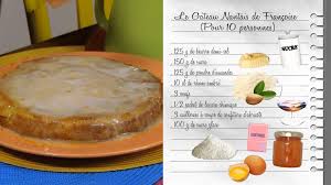 Les Carnets De Julie Le Gateau Nantais De Francoise Les Carnets De Julie Recette De Julie Recettes De Cuisine