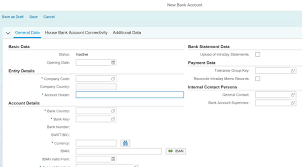 Your sort code, account number, iban, etc. Bank Account Management In Sap S 4 Hana A Master Data Perspective Sap Blogs