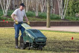 Severe cases of soil compaction may demand core aeration, which requires special equipment. A Lawn Care Guide To Core Aerating Power Raking For Spring Chicago Tribune