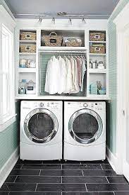 52 Laundry Room Design Ideas That Will Maximize Your Small Space Godiygo Com Decoracao Lavanderia Design De Lavanderia Espacos De Armazenamento
