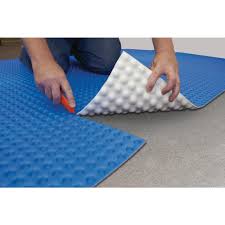 Dmx 1 Step 100 Sq Ft 3 67 Ft X 27 Ft 6 In Unique Air Gap Underlayment Prevents Mold And Mildew Dmx 1 Step The Home Depot Basement Flooring Options Basement Wall Panels Basement Flooring