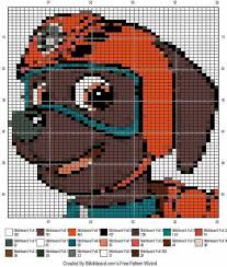 L'avis exclusif du meilleur produit. Zuma Paw Patrol Patte Patrouille Point De Croix Tricot