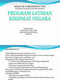 Program latihan khidmat negara in.ai format (0.97 mb). Program Latihan Khidmat Negara