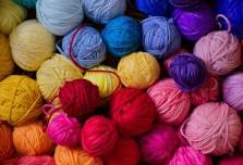 KNITTING AT THE LIBRARY