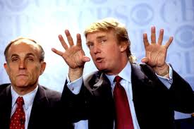 A picture from the incident that features giuliani — who, let us remind you, is still president trump's. Peas In A Pod The Long And Twisted Relationship Between Donald Trump And Rudy Giuliani New York Daily News