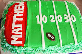 Make a showstopping football cake for a big fan with our selection of football cookie cutters and football cake toppers and cake decorations. How To Make A Football Cake The Country Chic Cottage