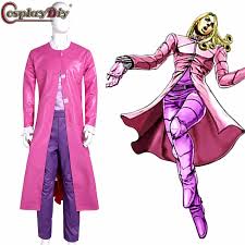 Cosplaydiy Jojo S Bizarre Adventure Steel Ball Run Funny Valentine Pink Cosplay Costume Full Outfits Halloween Custom Made Anime Costumes Aliexpress Tons of awesome funny valentine jojo wallpapers to download for free.