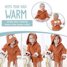 6 pcs baby towels=1pcs hooded baby bath towel(30*30inch)+5pcs baby washcloth(9*9inch). Buy Bluemello Baby Fox Bathrobe Ultra Soft Hooded Robe For Toddlers 0 6 Months Essential Bath Towel For Infants Ideal For Baby Boy Accessories And Newborn Registry Perfect Baby Girl
