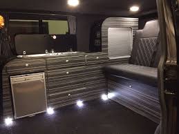 Vw T5 Transporter Curved Campervan Furniture Unit Interior Cupboard Waeco Cr50 Campervan Furniture Campervan Vw T5