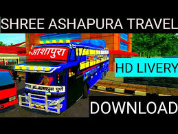 Selanjutnya kami akan membagikan macam macam kategori livery atau skin bussid berj. Shree Ashapura Travels Livery For Bussid Bus Simulator Indonesia Hd Livery Download Now Youtube