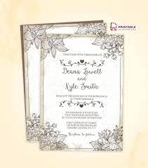 Free To Download Wedding Invitation Template Make Your Own Be Vintage Wedding Invitations Templates Free Wedding Invitation Templates Free Wedding Invitations