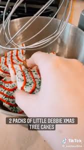 There really is no serving size because it's whatever shape you want to cut them into or if you just make 2 round cakes. Here S How To Make The Little Debbie Christmas Tree Cake Dip Everyone S Talking About