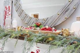 See more ideas about christmas pictures, vintage christmas cards, vintage christmas. Diy Christmas Mantel Decorating Ideas The Budget Decorator