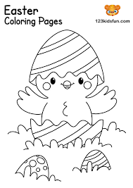 Brighten up your easter with these fun and free printable easter coloring pages. Free Easter Coloring Pages For Kids 123 Kids Fun Apps