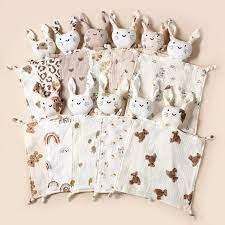 Baby Saliva Towel Soft Baby Stuff Soothing Appease Towel Cute Bunny  Sleeping Dolls Toy Comforter Blanket for Newborn Burp Cloth - AliExpress