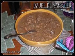 Daube De Potamochere Ou Sanglier Daube Daube De Sanglier Recette